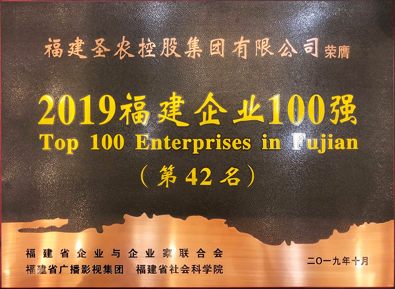 2019（122cc太阳集成游戏集团）福建企业100强